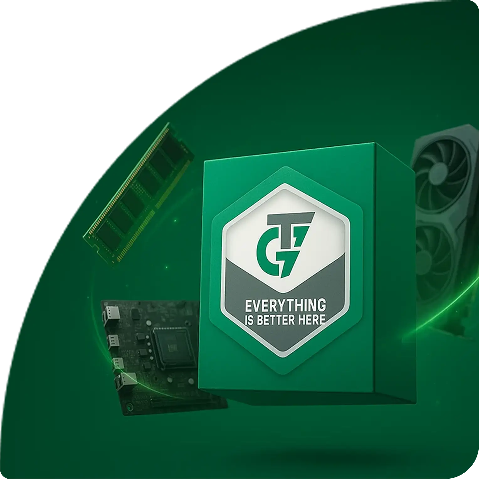 گارانتی ترسیمگران برای تمامی قطعات وارداتی تصویر لوگوی گارانتی ترسیمگران در کنار قطعات کامپیوتر ایسوس و اینتل