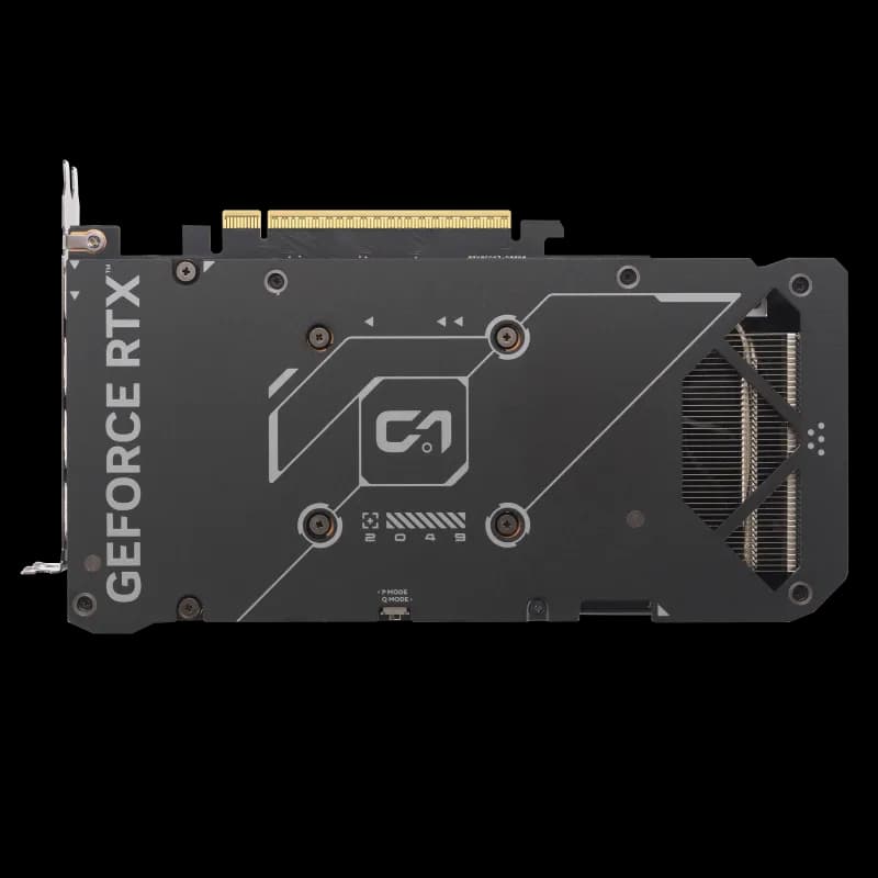 طراحی مینیمال سری Dual بدنه و طراحی مینیمال کارت گرافیک ASUS Dual RTX 5060 Ti با دو فن