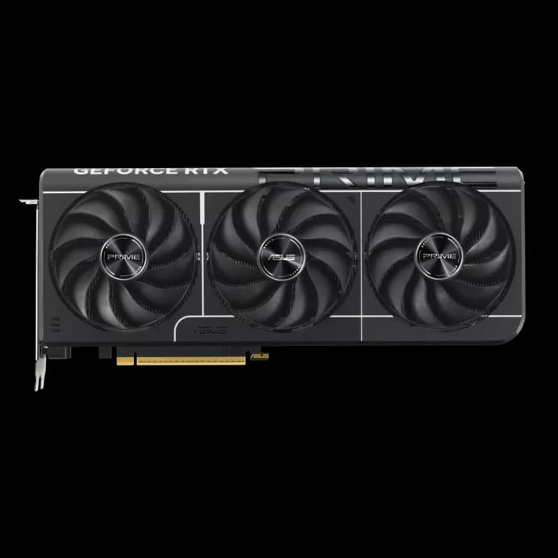 ASUS PRIME GeForce RTX 5080 16GB GDDR7 OC Edition – کارت گرافیک سه فن ایسوس برای گیمینگ و تولید محتوا کارت گرافیک ASUS PRIME GeForce RTX 5080 16GB GDDR7 OC Edition با سه فن خنککننده Axial-tech و طراحی حرفهای ایسوس