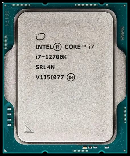 خرید پردازنده Intel Core i7 12700K Tray با بهترین قیمت پردازنده اینتل Core i7 12700K TRAY